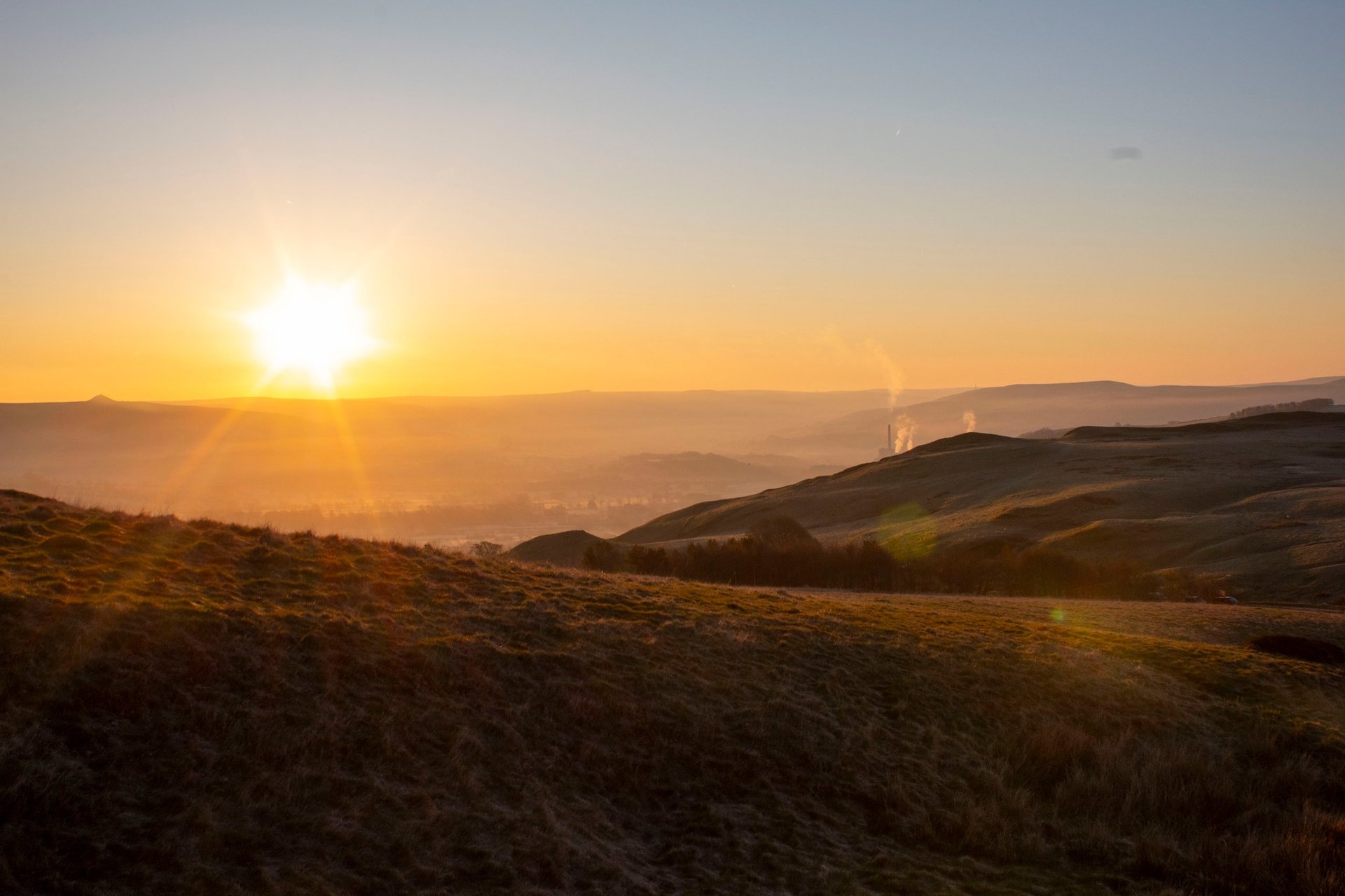 Some awesome sunrise shots after an overnight hike capturing stunning golden hour and peaceful moments in nature.