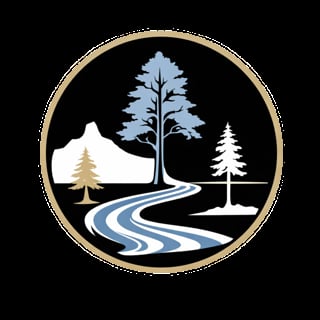 Cedar Mountain Natural Mineral Water Logo - Premium U.S. mineral water